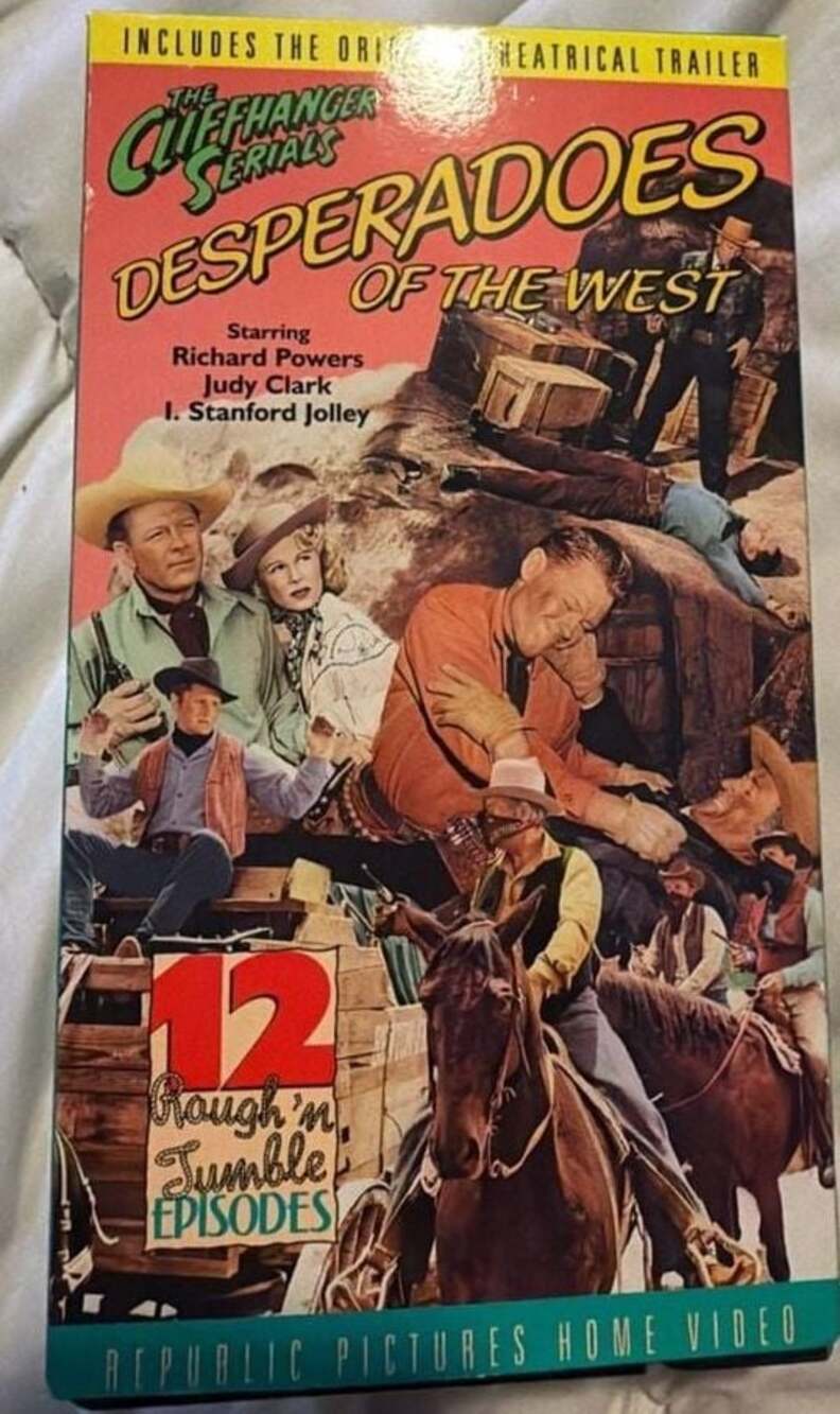 Desperadoes of the West 1950 Republic Pictures Home Video 12 Ep. Serial VHS 0999